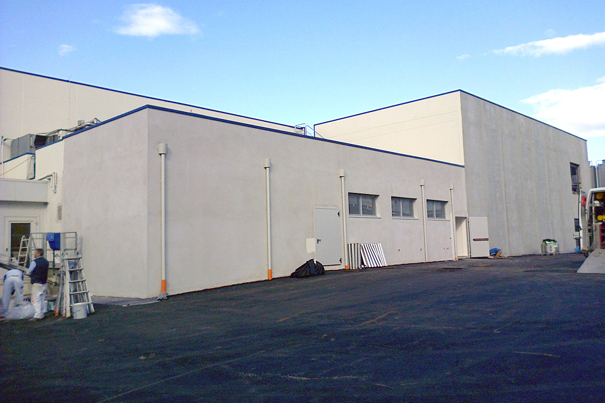Production building expansion