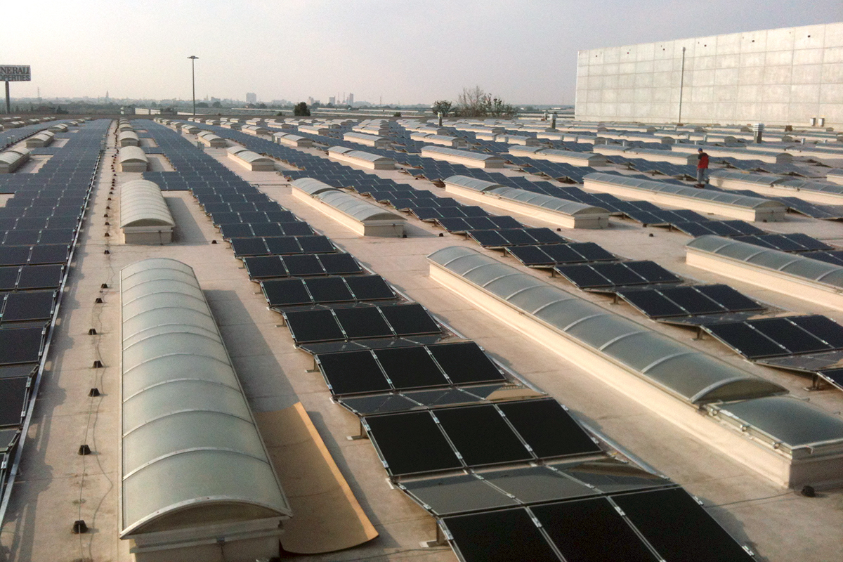 Nuovo impianto fotovoltaico sulla copertura